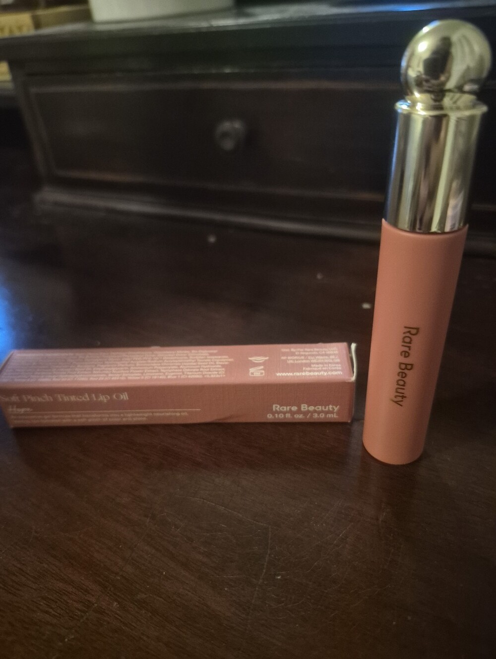 Rare Beauty Soft Pinch Tinted Lip Oil - Nude Mauve